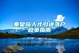 秦皇岛人才引进落户政策指南