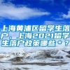 上海黄浦区留学生落户，上海2021留学生落户政策哪些＊？