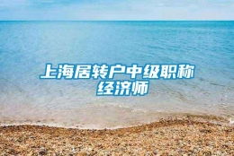 上海居转户中级职称 经济师