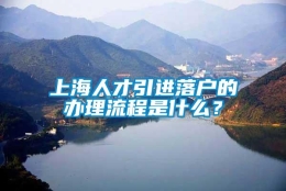 上海人才引进落户的办理流程是什么？