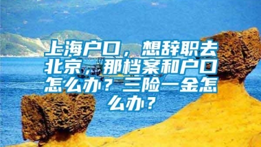 上海户口，想辞职去北京，那档案和户口怎么办？三险一金怎么办？