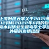 上海财经大学关于2021年12月和2022年6月的自考本科毕业生报考学士学位外语的友情提醒