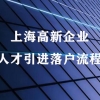 2022上海高新企业人才引进落户流程