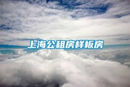 上海公租房样板房