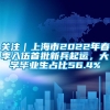 关注｜上海市2022年春季入伍首批新兵起运，大学毕业生占比56.4%