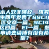 本人双非院校，研究生两年发表了SSCI1区文章一篇，SCI4区四篇，EI一篇，想申请去读博有没有希望？