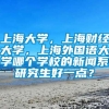 上海大学，上海财经大学，上海外国语大学哪个学校的新闻系研究生好一点？