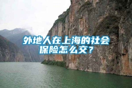 外地人在上海的社会保险怎么交？