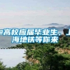 @高校应届毕业生，上海地铁等你来