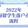 2022年留学生落户上海办理流程（完善版）