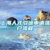 上海人才引进申请落户流程