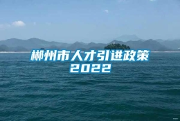 郴州市人才引进政策2022