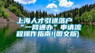 上海人才引进落户“一网通办”申请流程操作指南!(图文版)