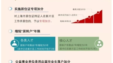 2021年临港片区居住证积分加分项